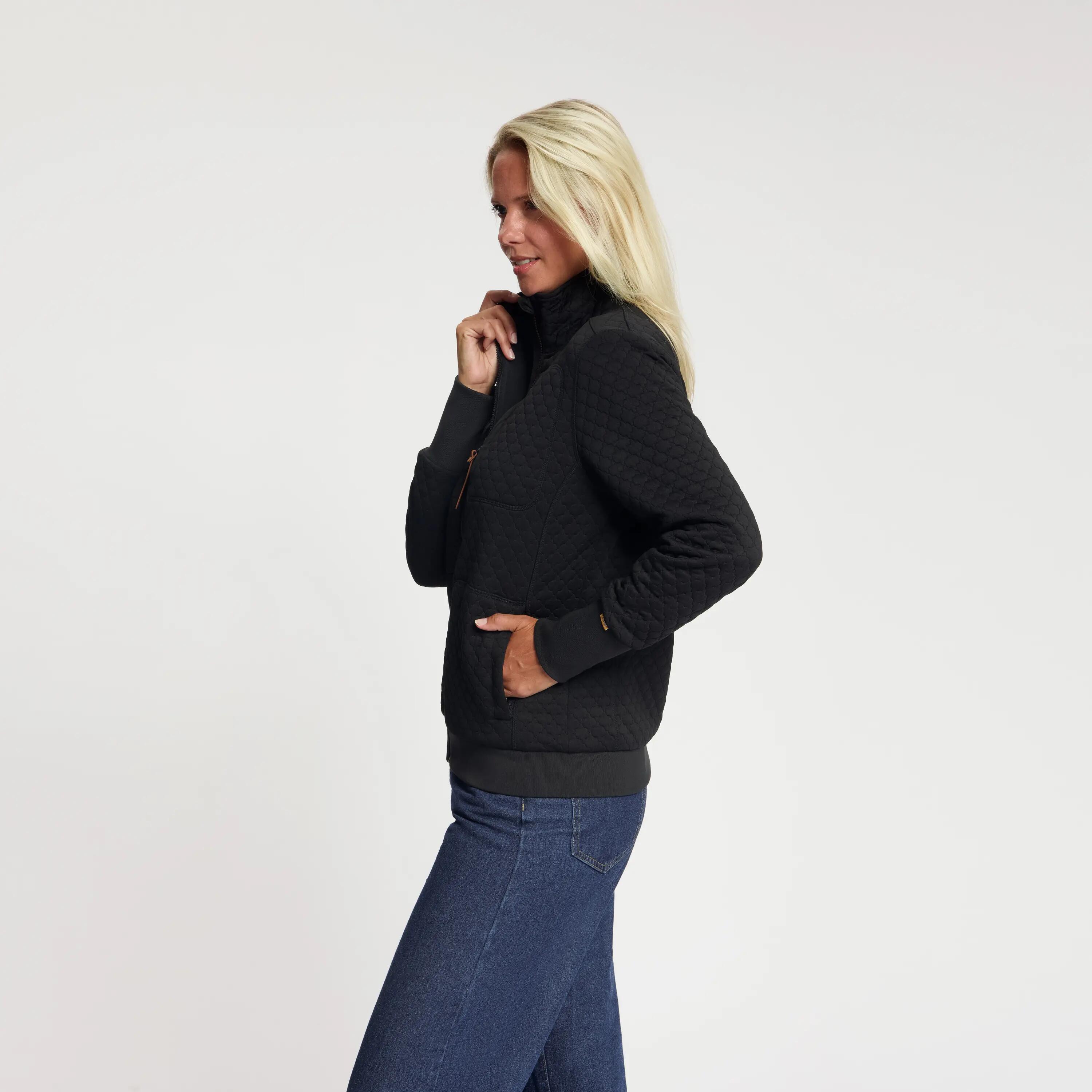 Fem Dames - Outdoorvest - Zwart 2/5