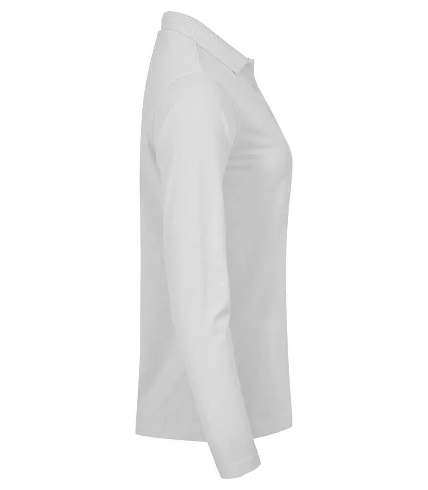 clique Polo Manhattan L/S Women manga larga – corte femenino, cuello con rayas 2/4