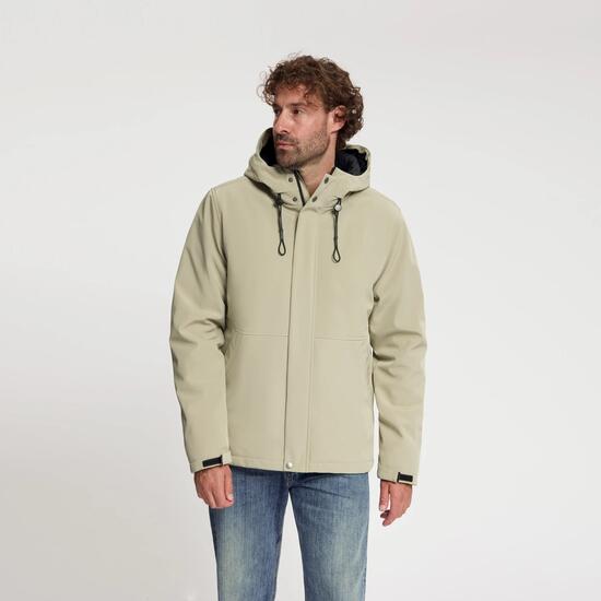Nils Homme - Veste Softshell - Imperméable - Marron clair