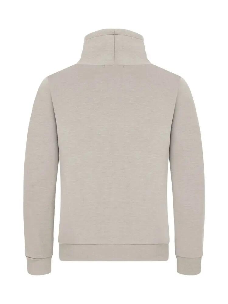 clique Hobart sudadera cuello alto en tejido air-layer Stone 4/5