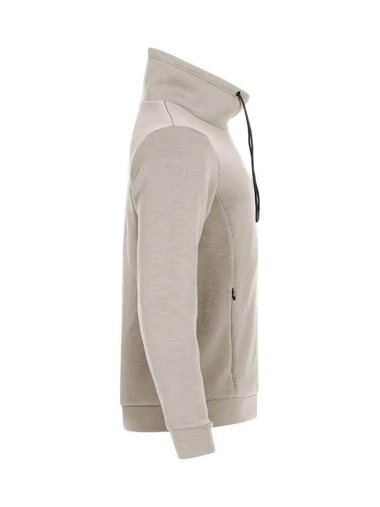 clique Hobart sudadera cuello alto en tejido air-layer Stone 3/5