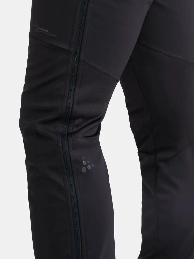 craft CORE Essence Nordic FZ Pants M – Softshell corta-vento impermeável 7/7