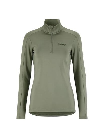 craft Gain Midlayer W - Sweat mi-zip doux et chaud