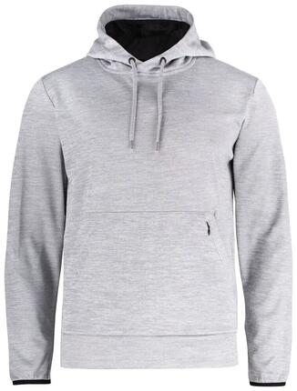 clique Oakdale Herren Kapuzenpullover funktional aus Polyester - ash