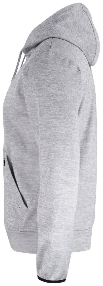 clique Oakdale sweat com capuz funcional em poliéster 3/4