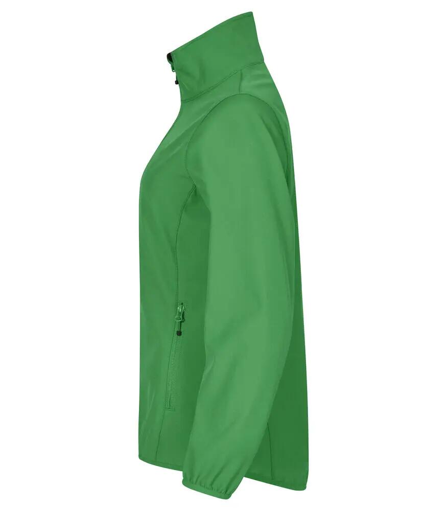clique Classic Softshell Jacket Mulher em poliéster reciclado 3/4