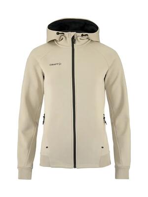 Craft hoodie adv unify fz hood w van gerecycled polyester