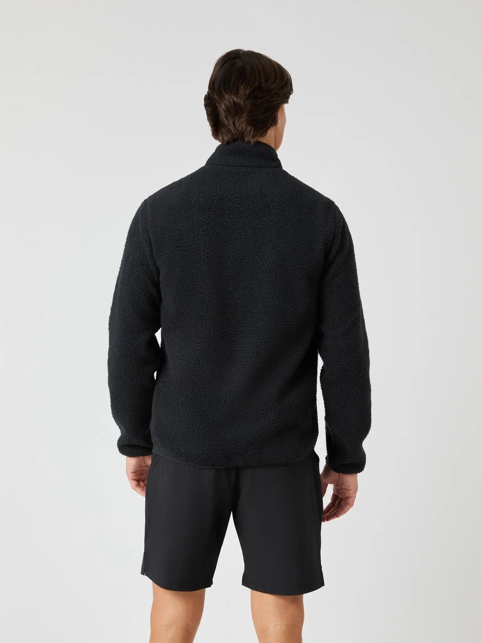 bjorn_borg CENTRE PILE JACKET schwarz 2/5