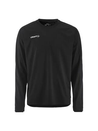 craft Evolve 2.0 Crewneck M midlayer van gerecycled polyester – Black