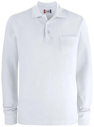 clique Basic Polo Pocket L/S – Einfaches Polo mit Brusttasche