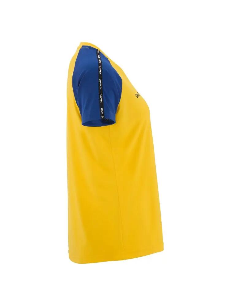 craft Squad Go Contrast Jersey W – Trainingsshirt van 100% gerecycled polyester 4/4