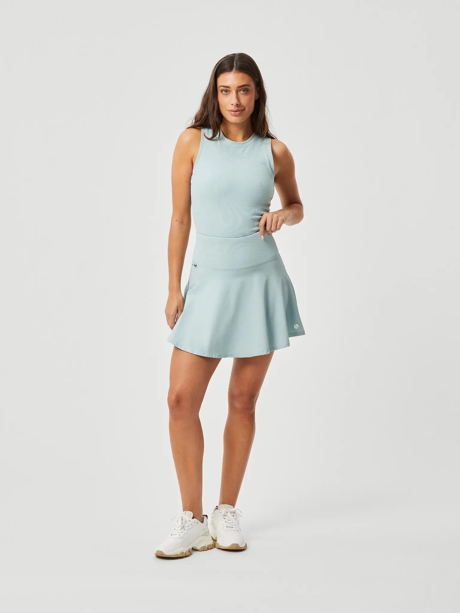 bjorn_borg ACE SKIRT POCKET gris 3/5