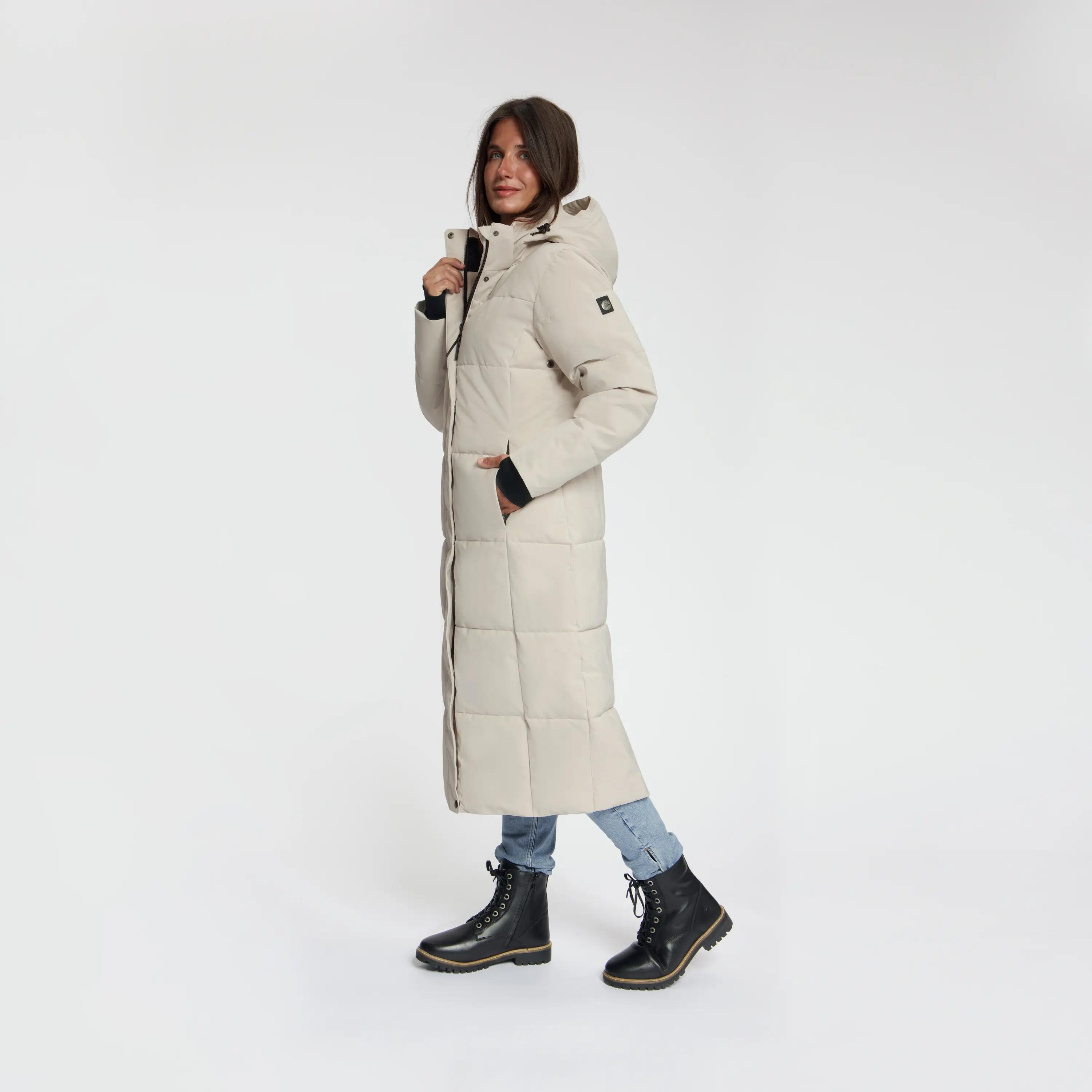 Andels Dames - Puffer winterjas - Waterdicht - Sand 3/6