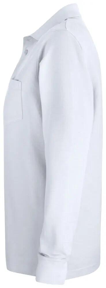 clique Polo Basic Pocket manches longues – 100% coton, coupe polyvalente 3/4