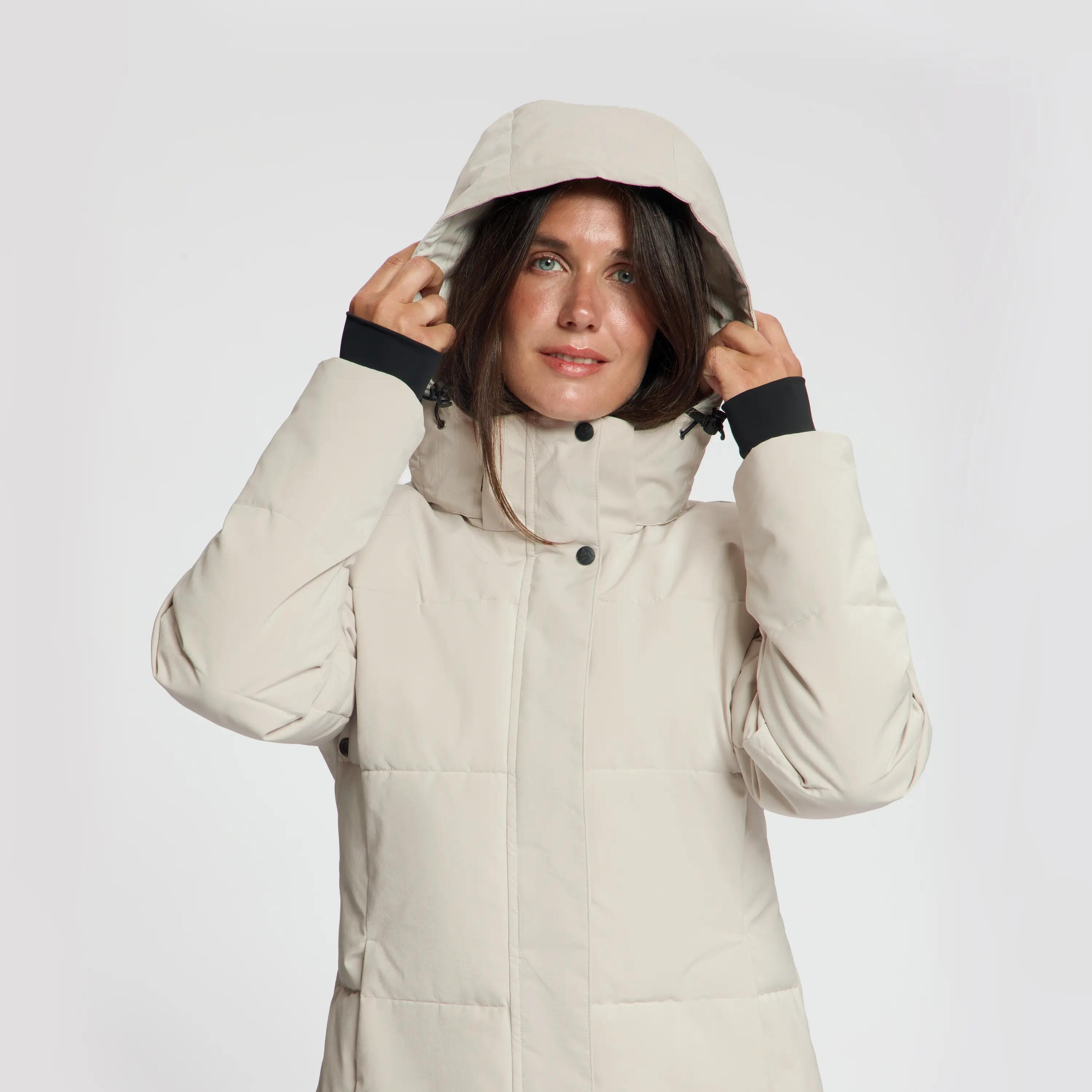 Andels Dames - Puffer winterjas - Waterdicht - Sand 2/6