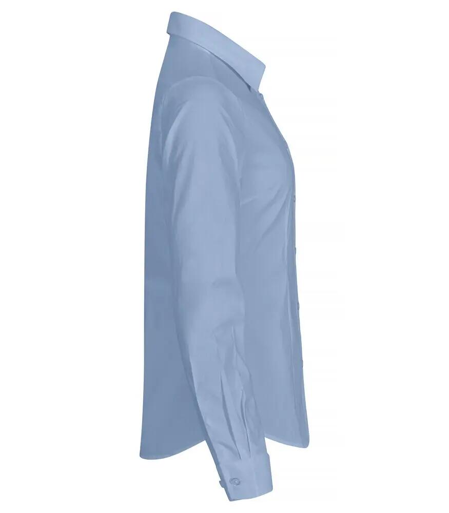 clique Camicia Stretch L/S Donna - Vestibilità Regular, cotone elasticizzato 4/4