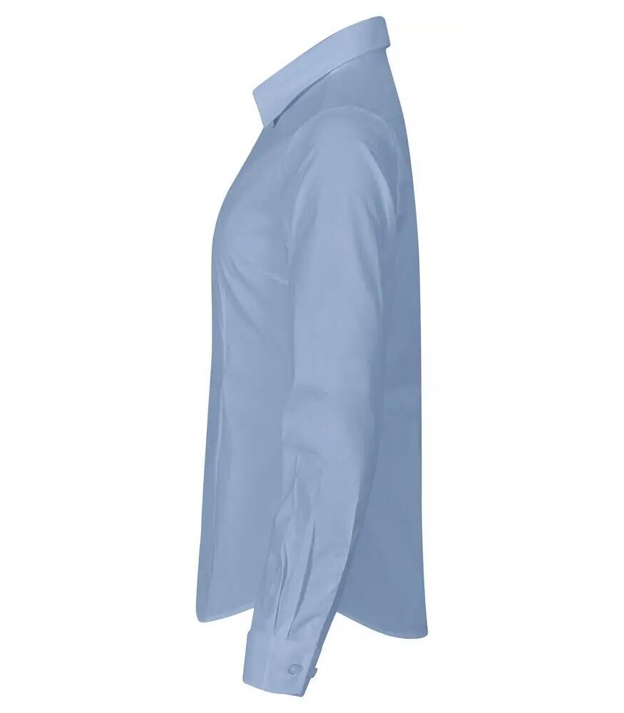 clique Camicia Stretch L/S Donna - Vestibilità Regular, cotone elasticizzato 3/4