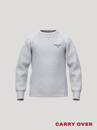 bjorn_borg BORG ESSENTIAL 1 SWEATSHIRT junior en polyester recyclé – LIGHT GREY