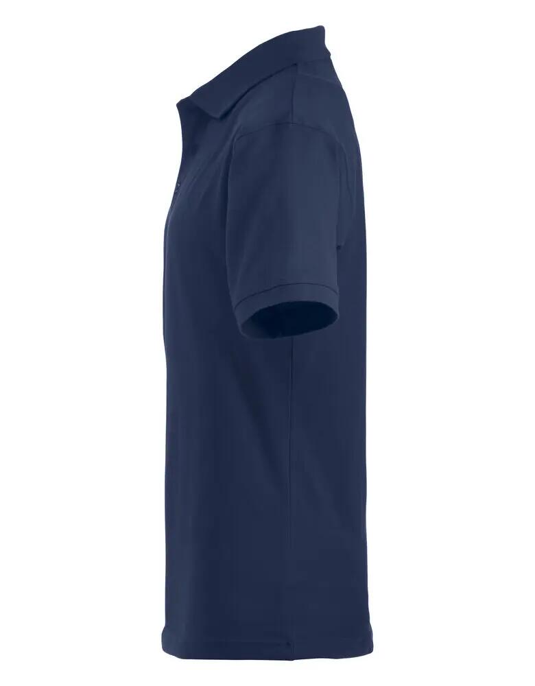clique Polo Lincoln uomo in cotone pettinato, blu navy 3/4