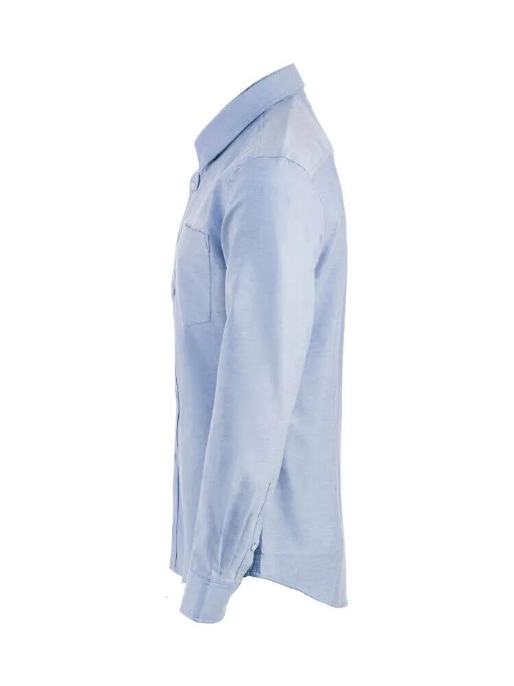 clique Oxford Oxford-overhemd lange mouw 100% katoen 5/7