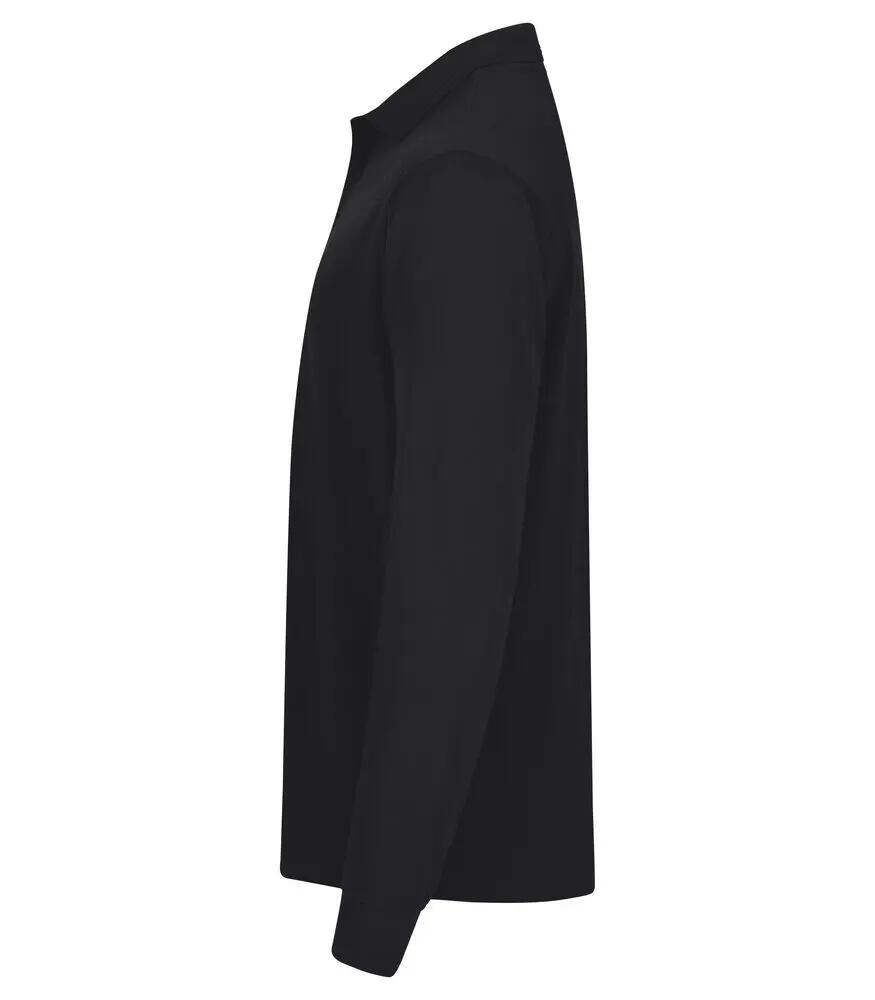 clique Polo manches longues Manhattan L/S pour homme — noir 2/4