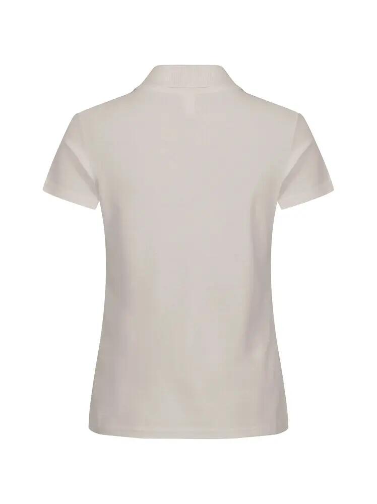 clique Basic Polo Women — Stone, dames polo van katoen 3/5