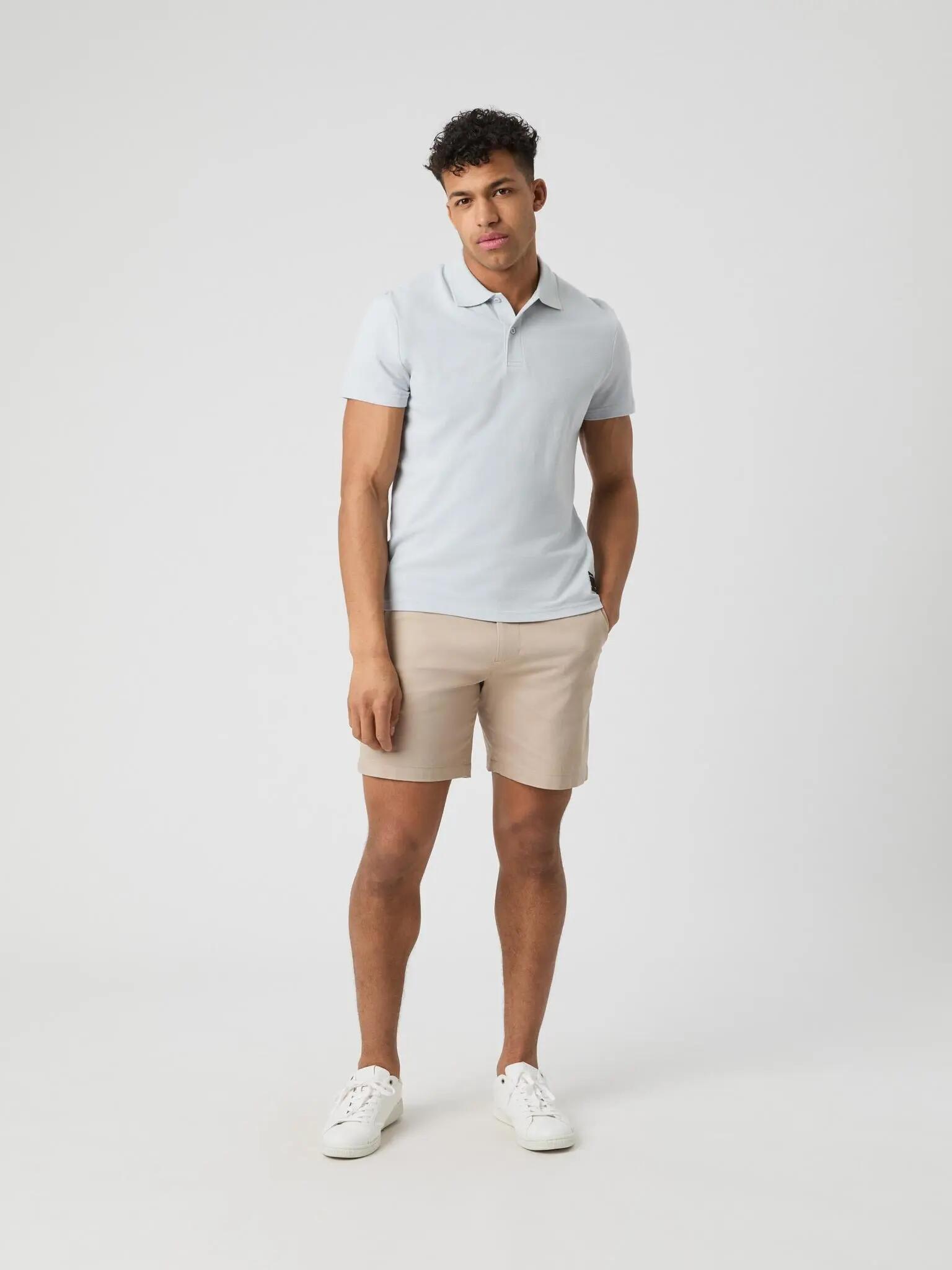 bjorn_borg BORG POLO SHIRT homem — GRAY DAWN 3/4
