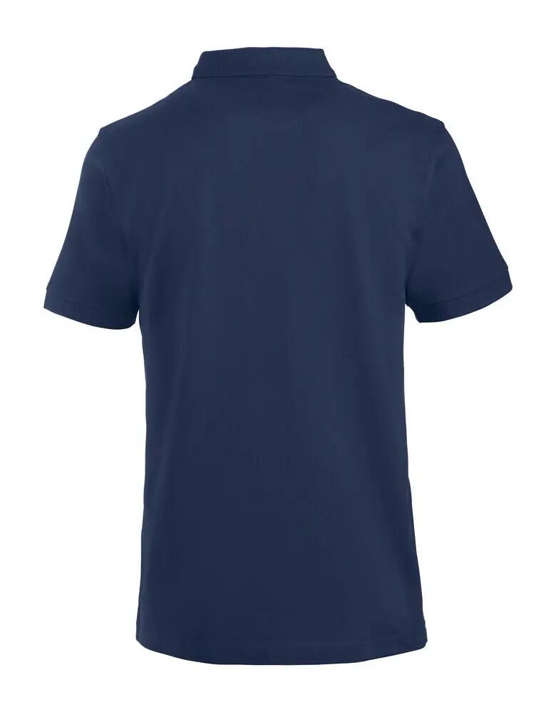 clique Polo Lincoln uomo in cotone pettinato, blu navy 2/4