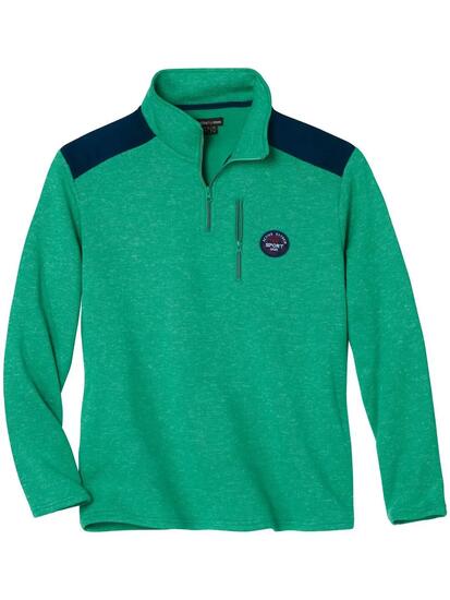 Pull Molleton Chiné Sport