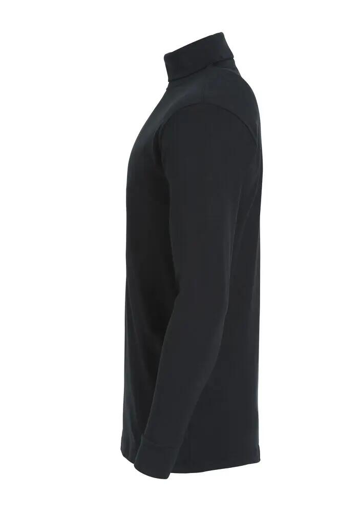 clique Elgin Gola alta homem 100% algodão penteado - preto 4/5