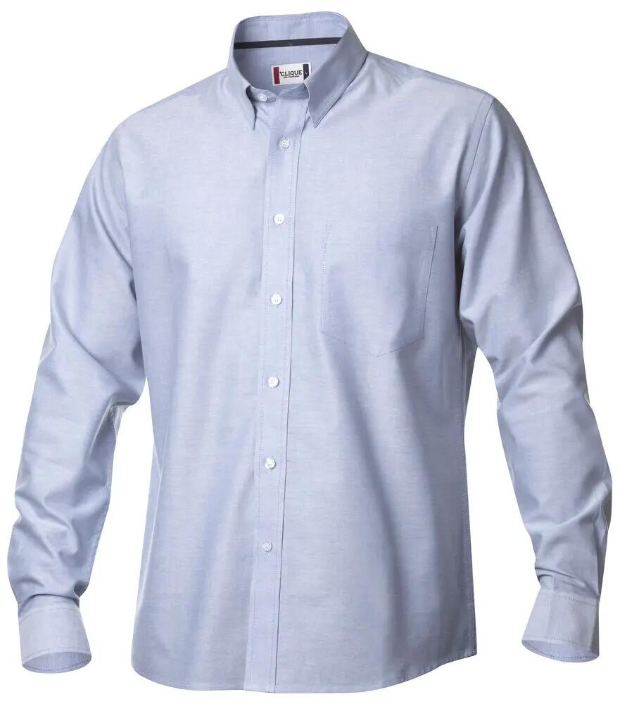 clique Oxford Oxford-overhemd lange mouw 100% katoen 3/7