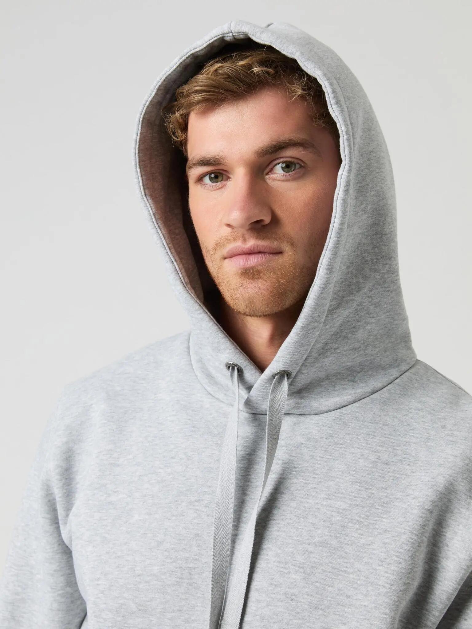 bjorn_borg CENTRE HOODIE LIGHT GREY MELANGE 5/5
