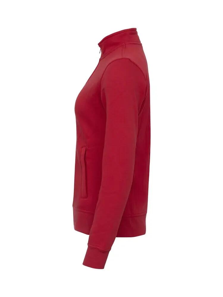 clique Basic Cardigan Women in felpa con zip tono su tono 4/4