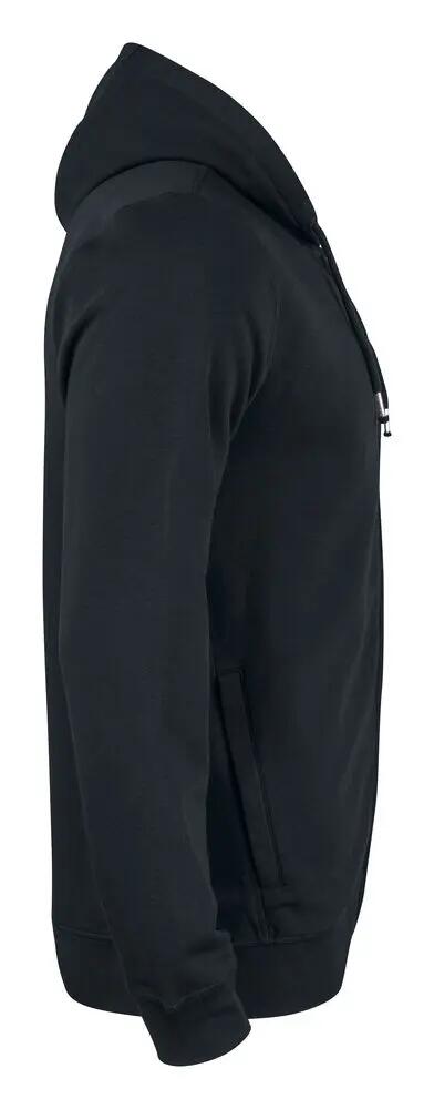 clique Premium OC Hoody Full Zip in cotone biologico 4/4