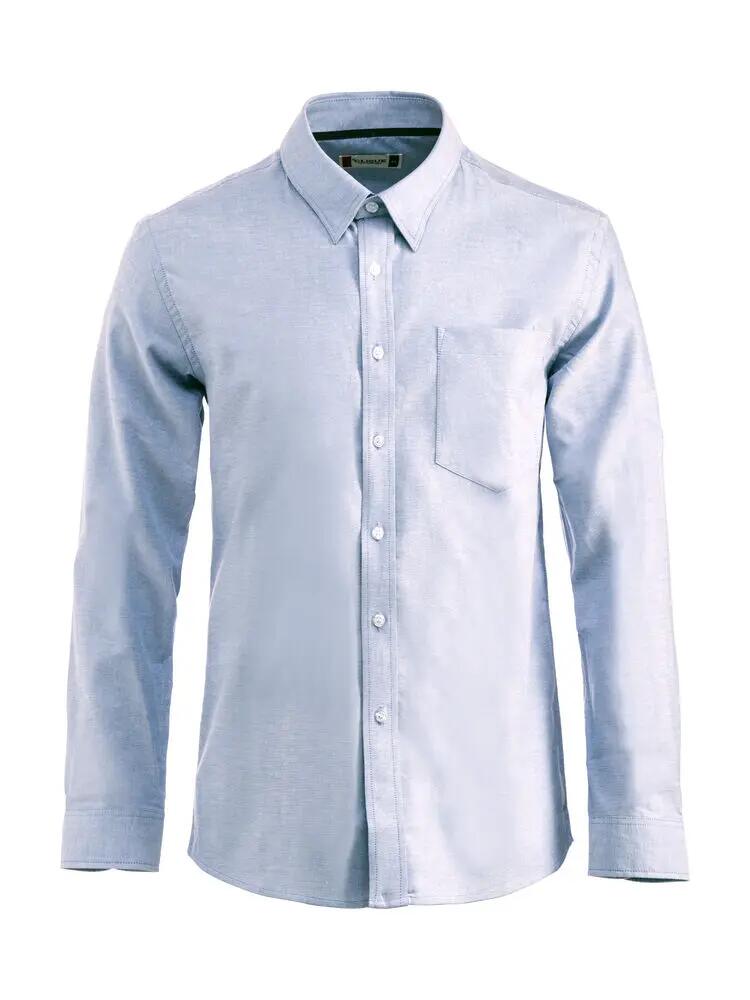 clique Oxford Oxford-overhemd lange mouw 100% katoen 2/7