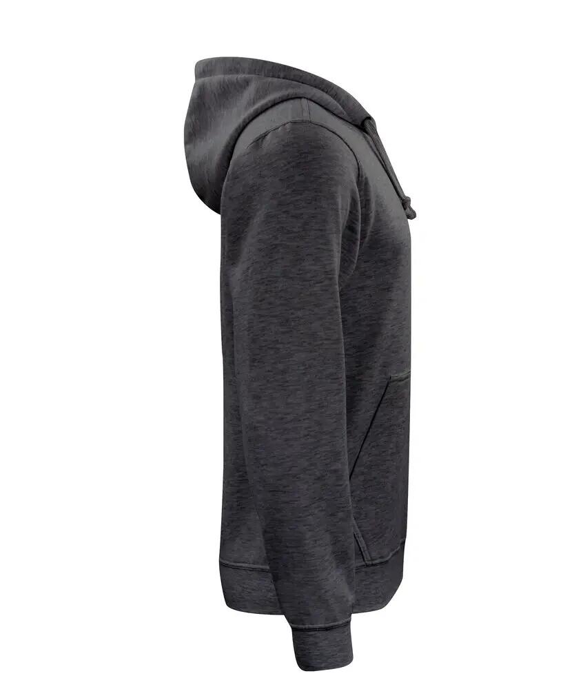 clique Basic Hoody felpa con cappuccio unisex Anthracite Melange 4/4