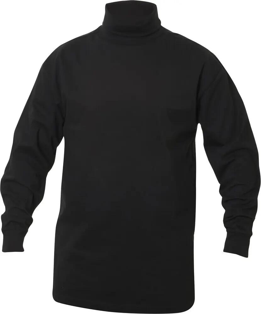 clique Elgin Gola alta homem 100% algodão penteado - preto 2/5