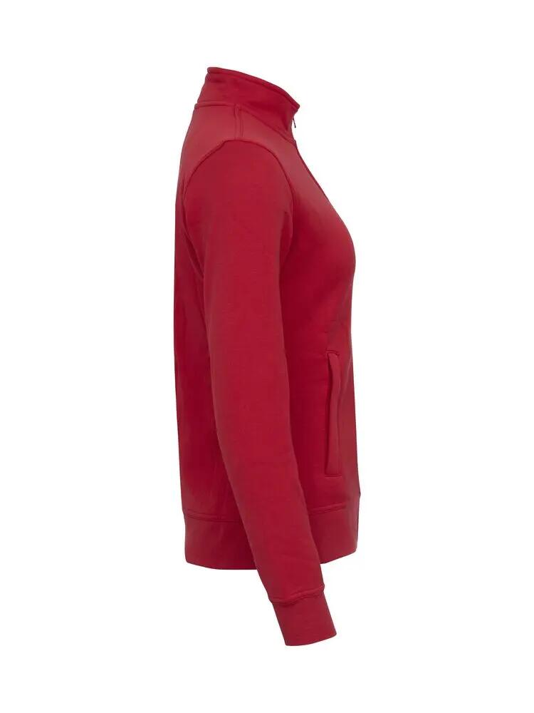 clique Basic Cardigan Women in felpa con zip tono su tono 3/4
