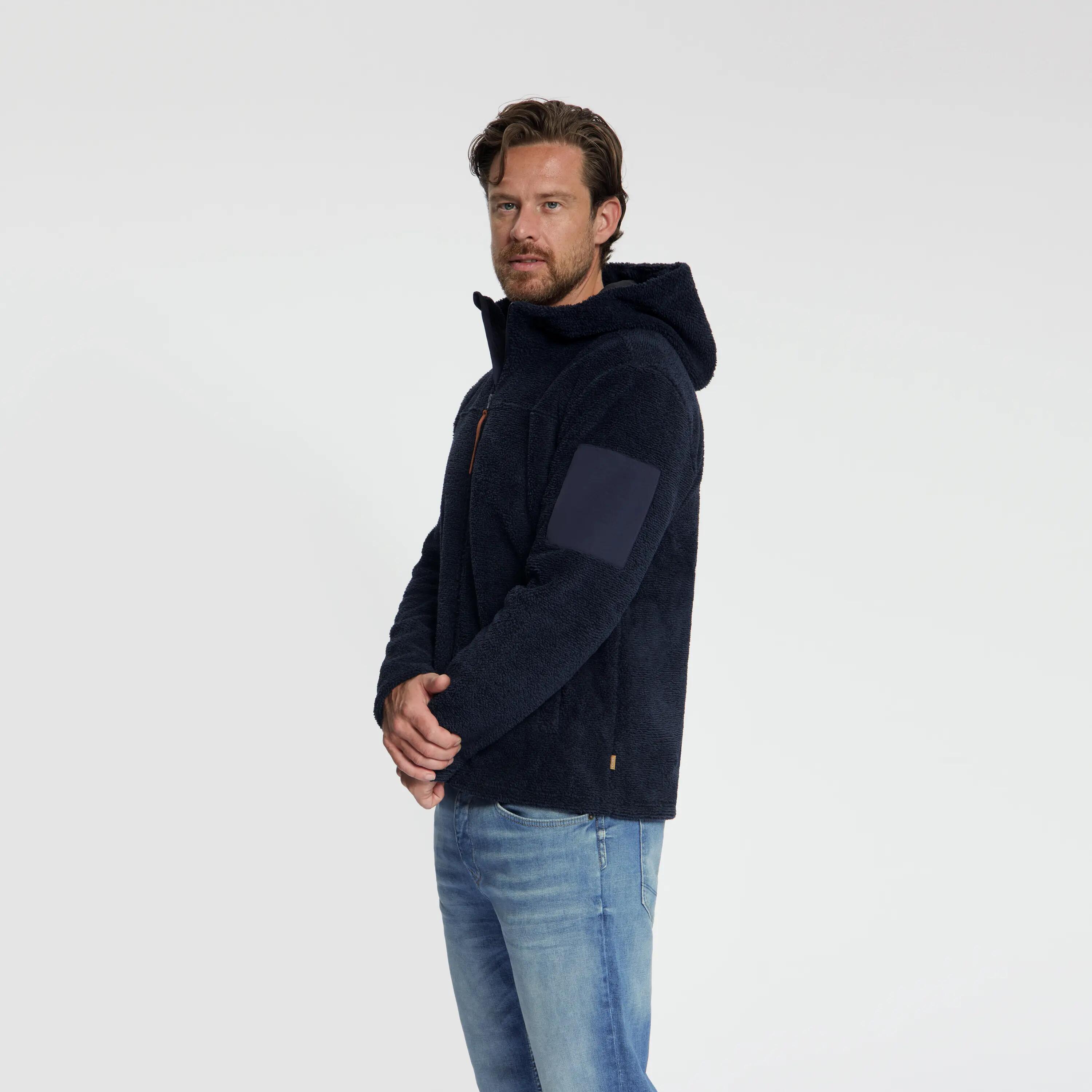 Lucas Homme - Veste d'extérieur - Teddy - Bleu marine 2/6