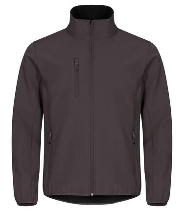clique Classic Softshell Jacket – 96% Recycelt Polyester, Wasserabweisend
