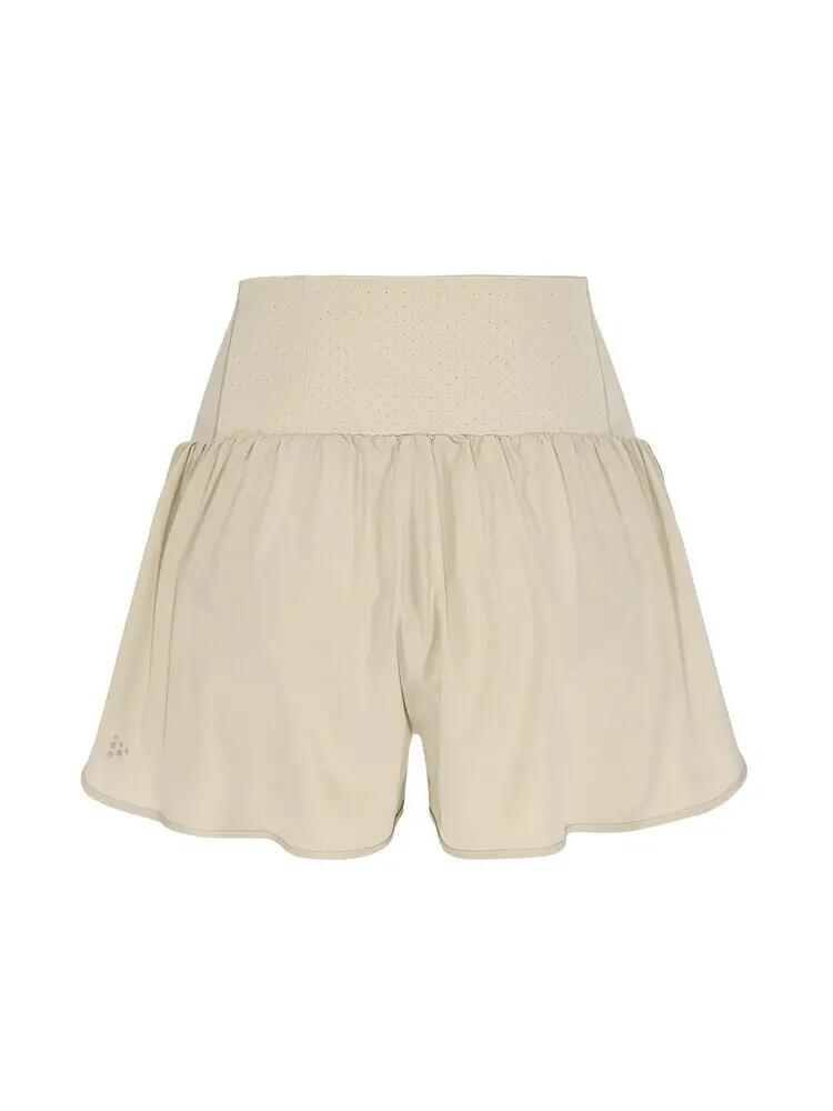 craft Hypervent Wide Shorts W – shorts anchos de running con cintura de soporte 4/7