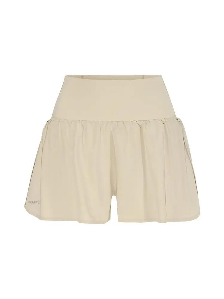 craft Hypervent Wide Shorts W – shorts anchos de running con cintura de soporte 3/7