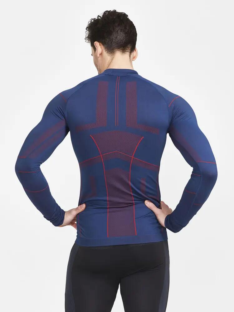 craft Active Intensity CN LS M — camada base bodymapped e respirável 3/5