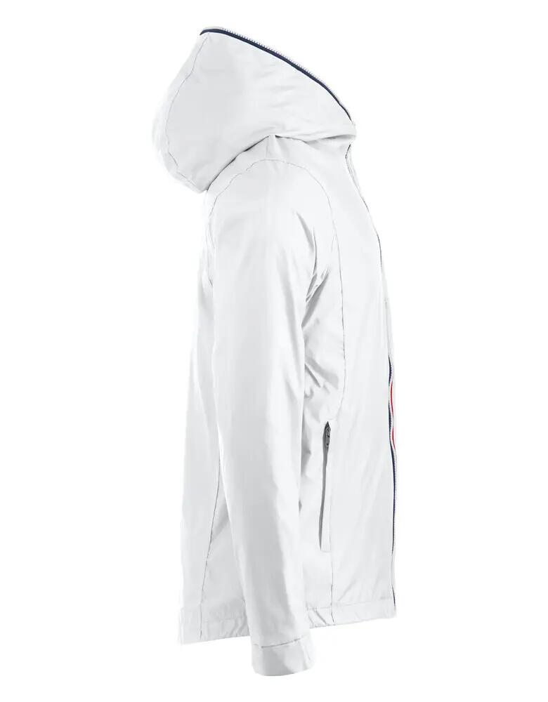 clique Casaco Seabrook em ripstop nylon 100% com revestimento PU — branco 4/4