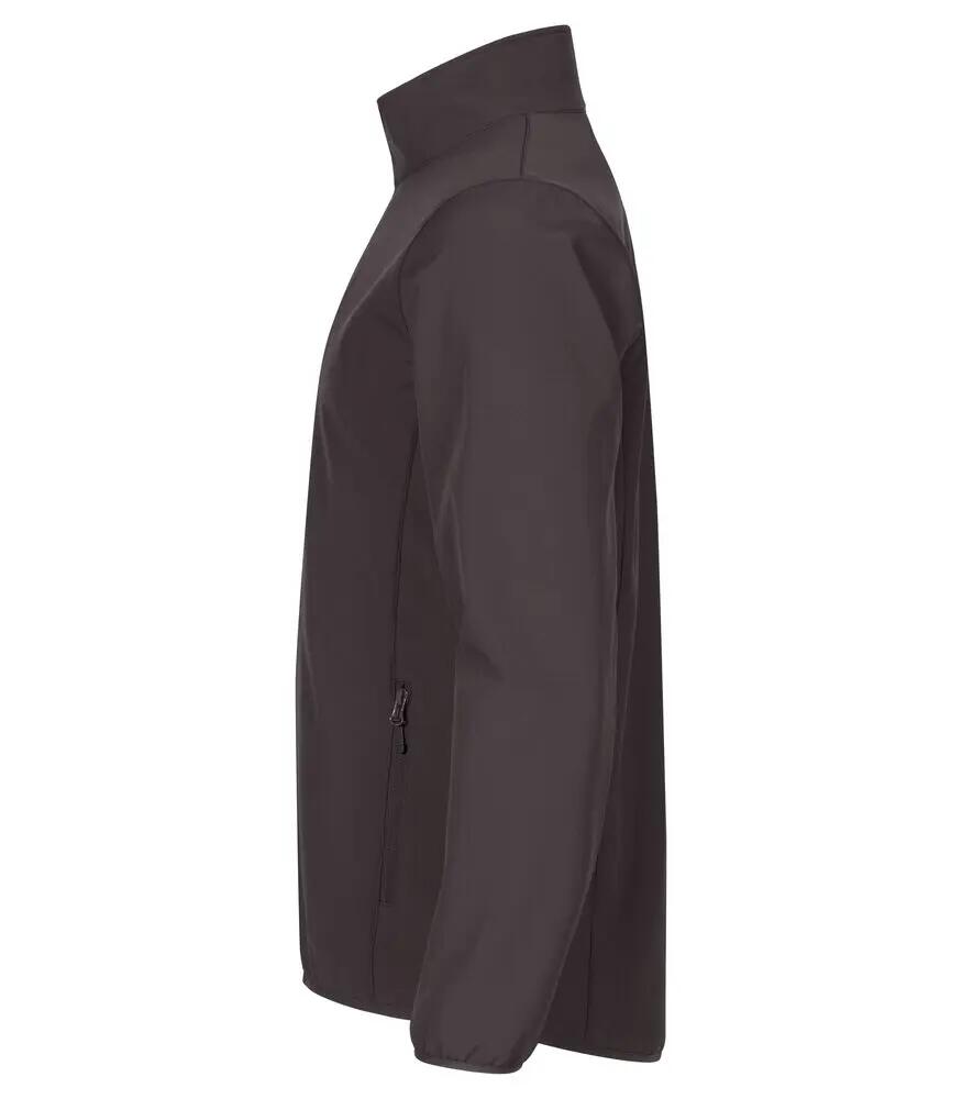 clique Classic Softshell Jacket – 96% Poliéster Reciclado, Resistente à Água 3/4