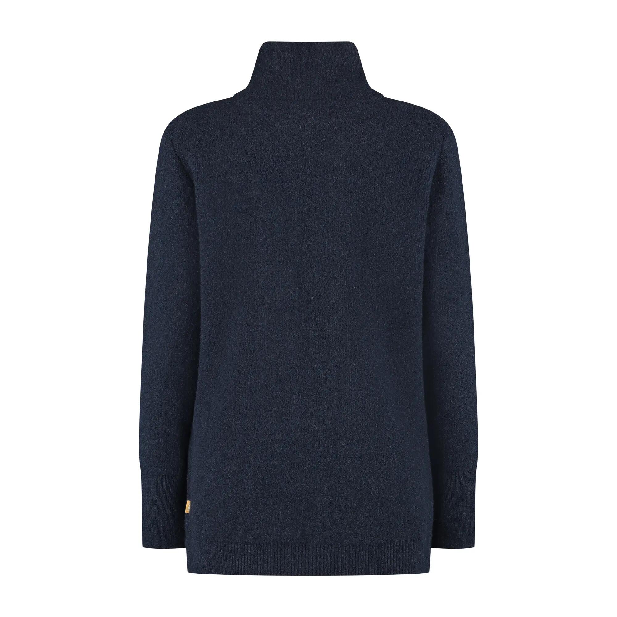 Nia Dames - Halflang outdoorvest - Navy 6/6