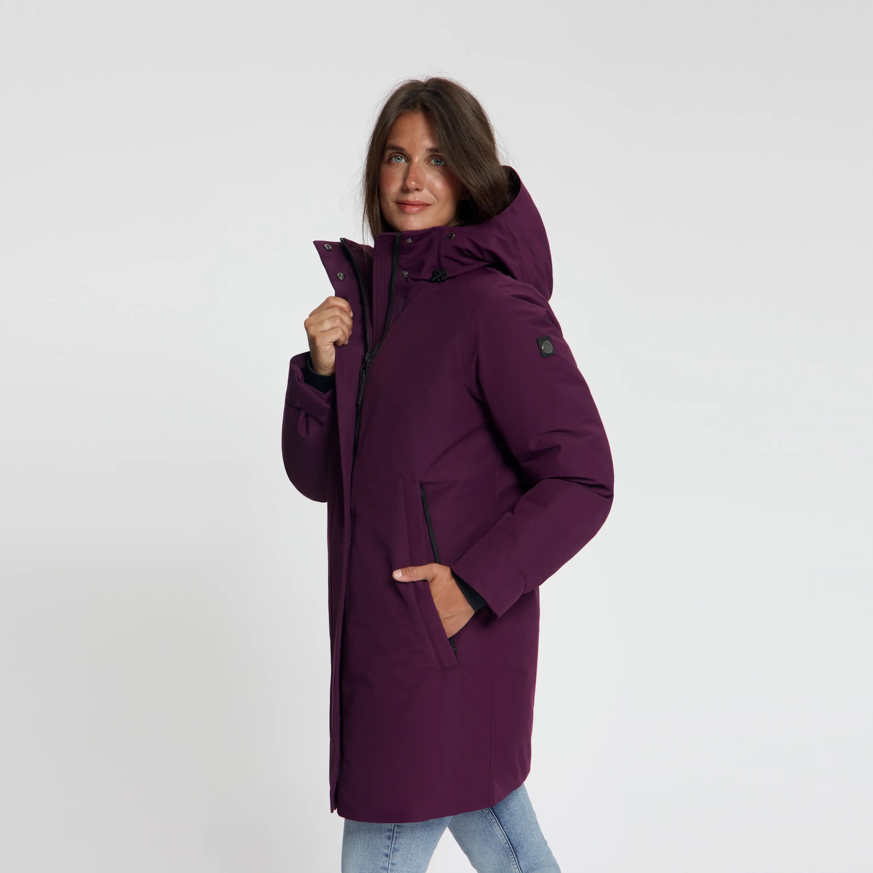 Sissel Femme - Veste d'hiver Hardshell - Imperméable - Violet 2/6