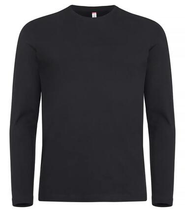 clique Premium Fashion-T L/S – T-shirt manches longues premium en coton