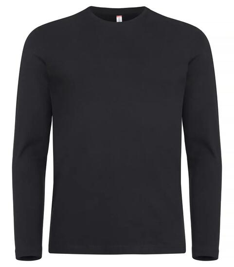 clique Premium Fashion-T L/S – T-shirt manches longues premium en coton