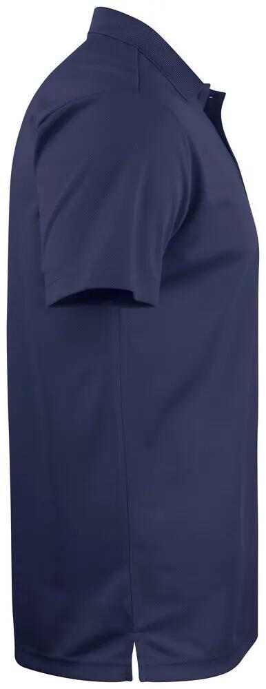 clique Basic Active Polo 100% poliéster – bom ajuste, dark navy 4/4